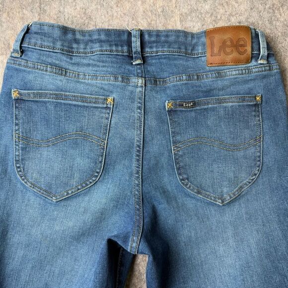 Riders by Lee Jeans Womens 8 M Blue Mid Rise Bootcut Stretch Denim 30 #139 - Picture 7 of 9